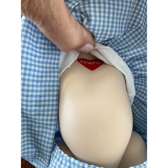 1997 Jesco Danbury Mint Kewpie Jointed Porcelain Doll 12" - Picture 2 of 5